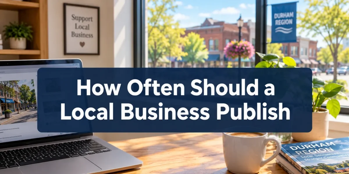 How Often Should a Local Business Publish Blog Posts?