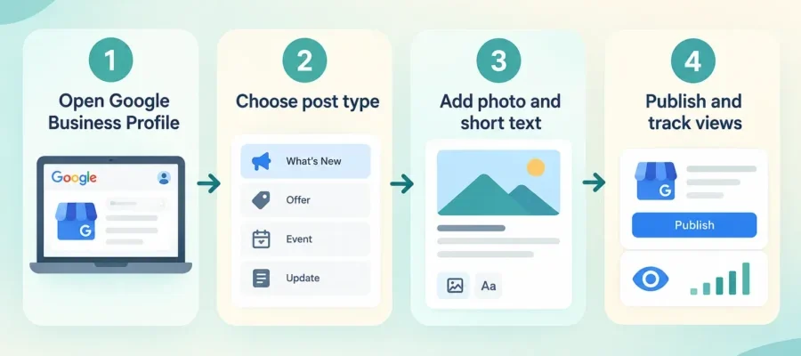 How to Create a Google Business Profile Post (Step by Step)