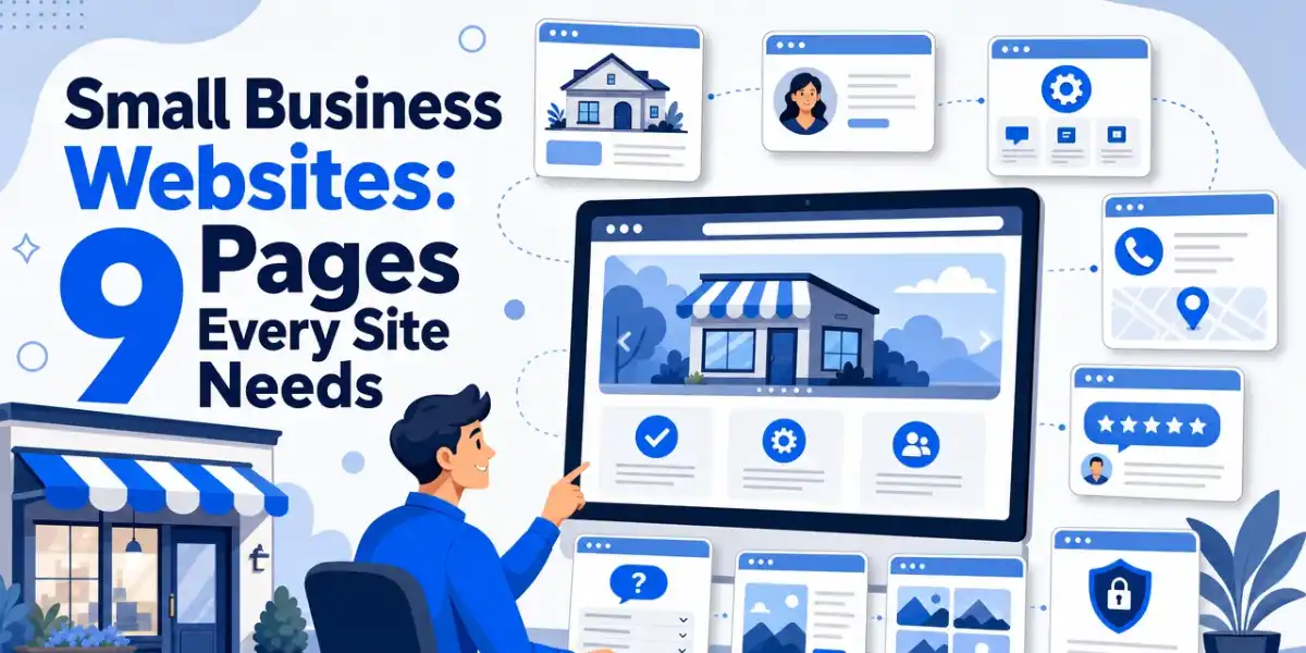 9 Pages Every Small Business Website Needs