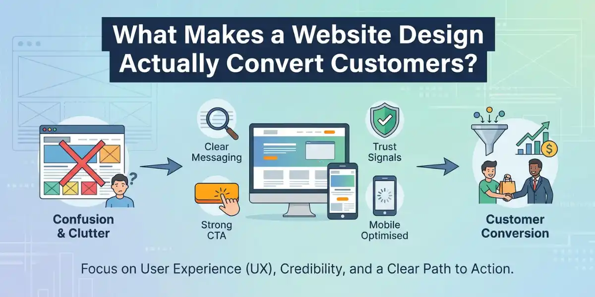 Elements of website design that drive customer conversions